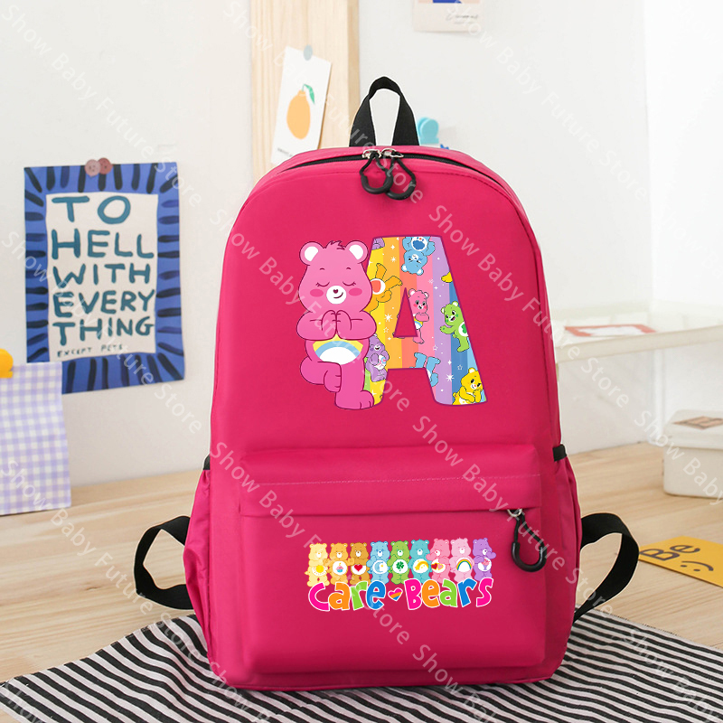 School Backpack Teen - Care Bears 애니메이션 소녀 배낭 성인용