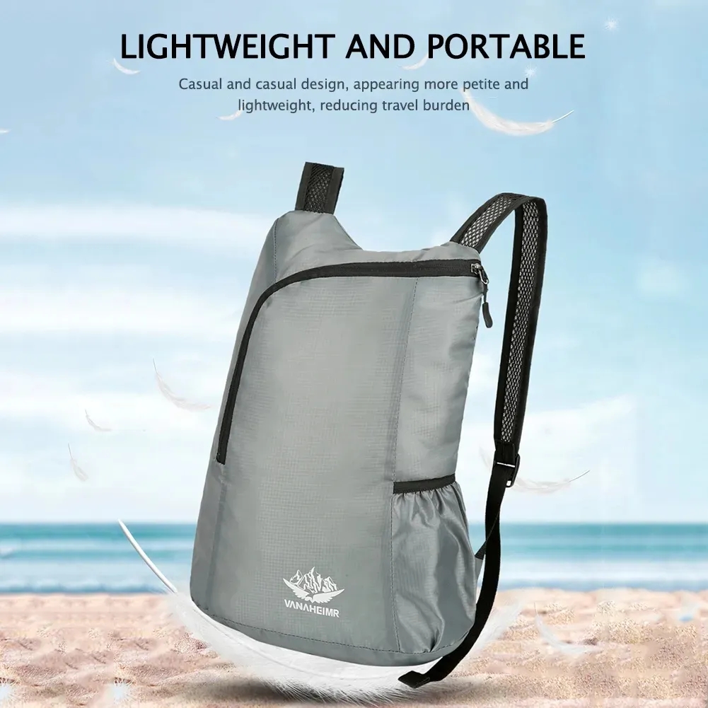 20L 남여 경량 야외 배낭 휴대용 접이식 여성 남성  - Foldable Backpack Small 리뷰 및 가격