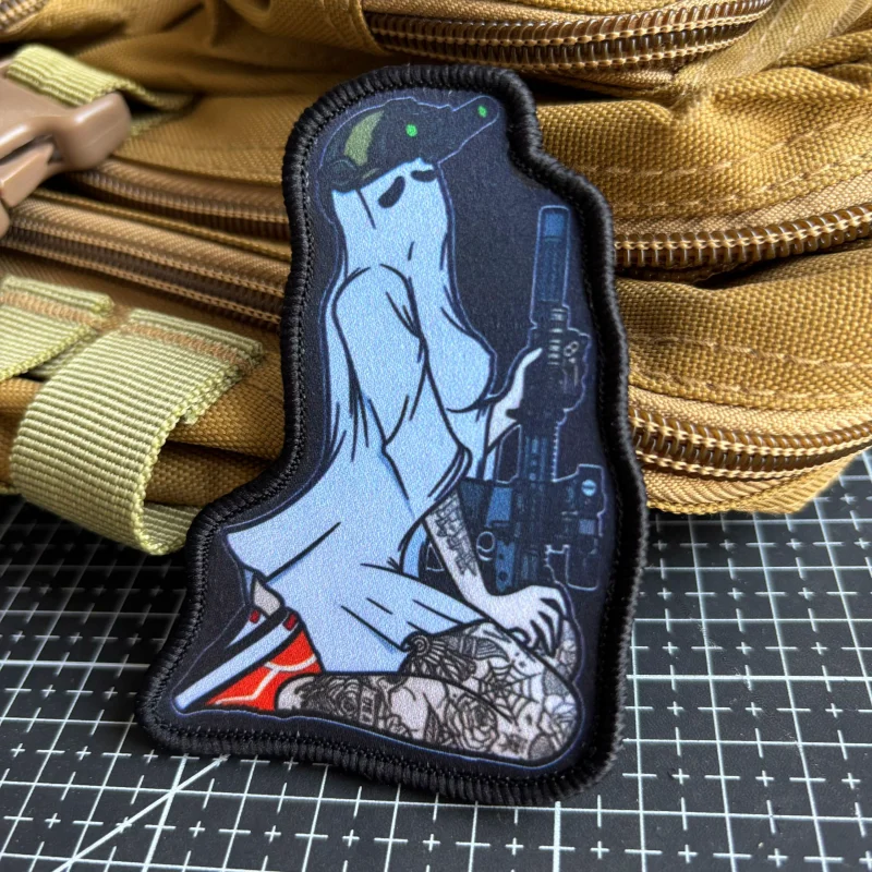 아름다운 여성 전사 전술 패치 완장 사기 배지 인쇄 유 - Urban Backpack Tactical 리뷰 및 가격