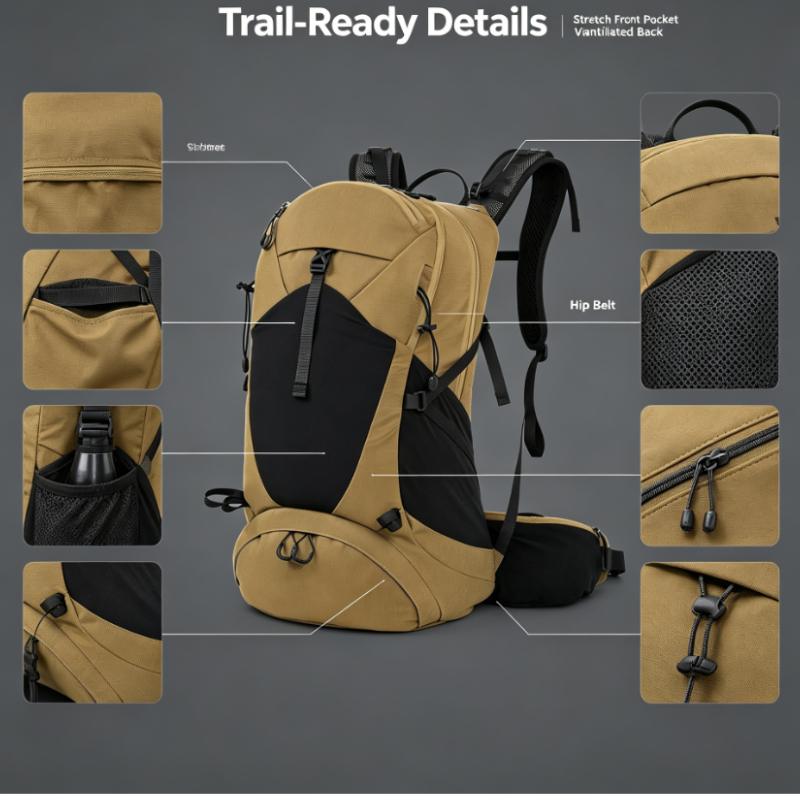 대형 방수 내구성 하이킹 배낭 통기성 텐트 수납 기능  - Hiking Backpack Waterproof 리뷰 및 가격